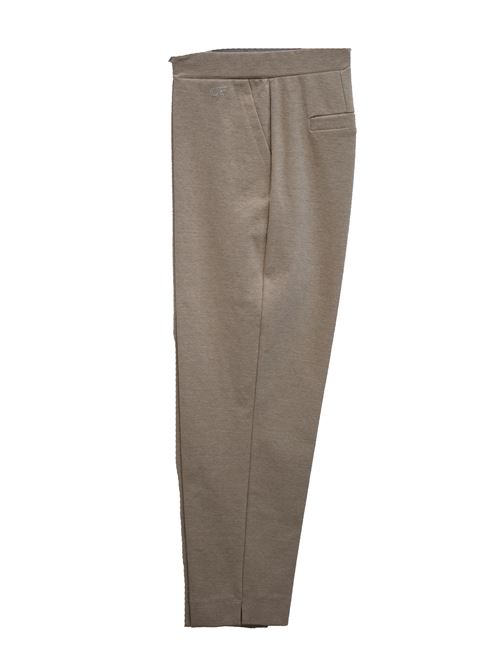 pantalone america CARLA FERRONI | CF17888SABBIA